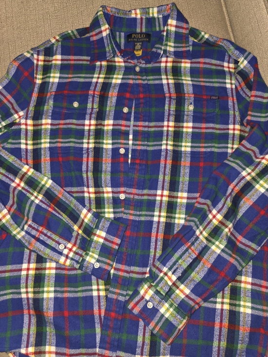 Polo Ralph Lauren Other - Polo by Ralph Lauren Blue Plaid Flannel Shirt